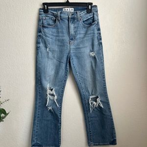 DAZE Denim Blue Distressed Jeans